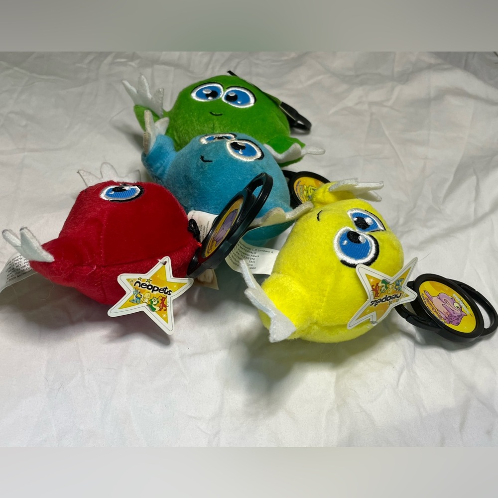 Lot of 4 Neopets Kiko Plushies with Tags
2005 Promotional Item - Picture 2 of 2